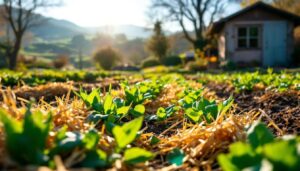 Orto di marzo: la pacciamatura giusta protegge le semine dal freddo e riduce il diserbo