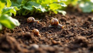 Lumache e chiocciole: la barriera di cenere e fondi di caffè che protegge l'orto senza veleni
