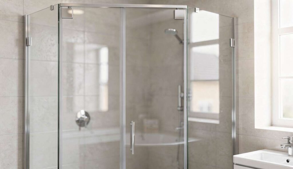 Macchie di calcare sul vetro della doccia: la soluzione con acido citrico che le scioglie in 10 minuti