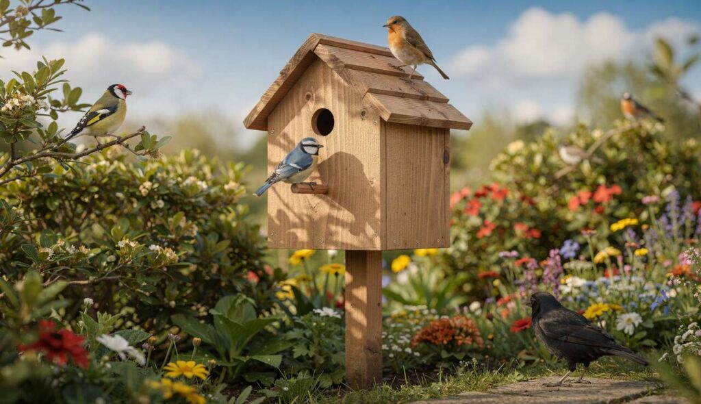 Uccelli del giardino: questa casetta in legno è inutile se la installate in questo periodo, ecco quando farlo davvero