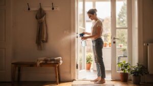 Aceto bianco spruzzato all’ingresso: a cosa serve questo rimedio e perché viene consigliato a marzo