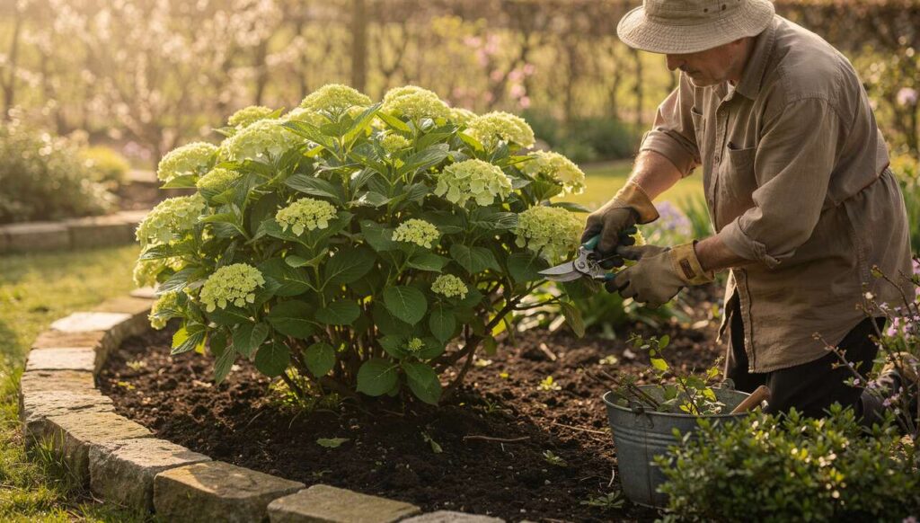 Perché i giardinieri esperti potano le ortensie solo a marzo e mai prima